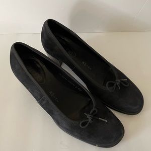 Arche Made In France Black Suede Pumps